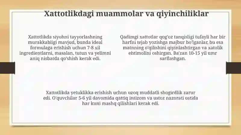 Xattotlikning ildizlari va rivojlanishi 4