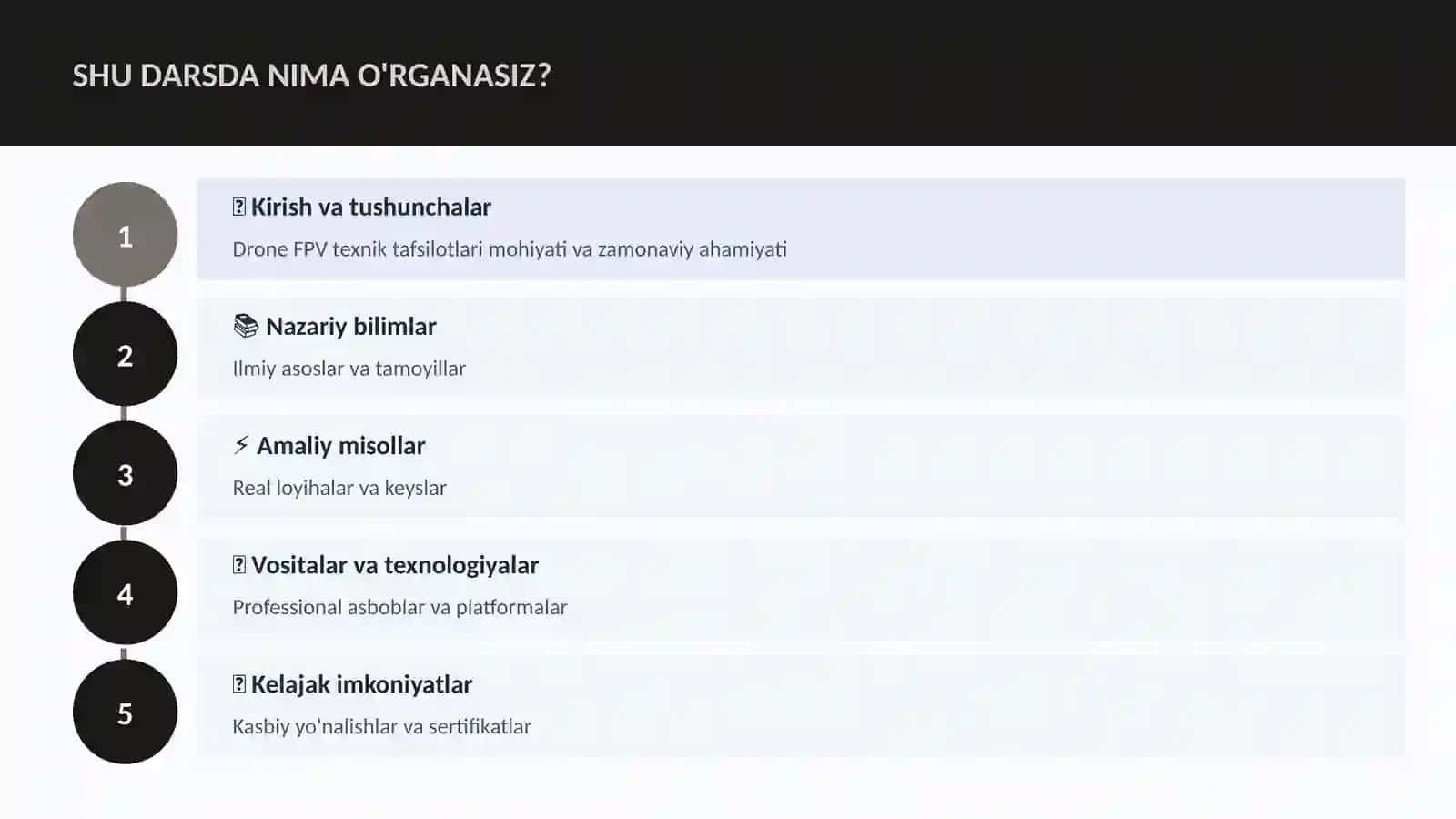DRONE FPV TEXNIK TAFSILOTLARI 4