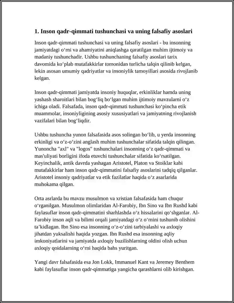 INSON QADR-QIMMATI VA IJTIMOIY QADRIYATLAR TIZIMI 4
