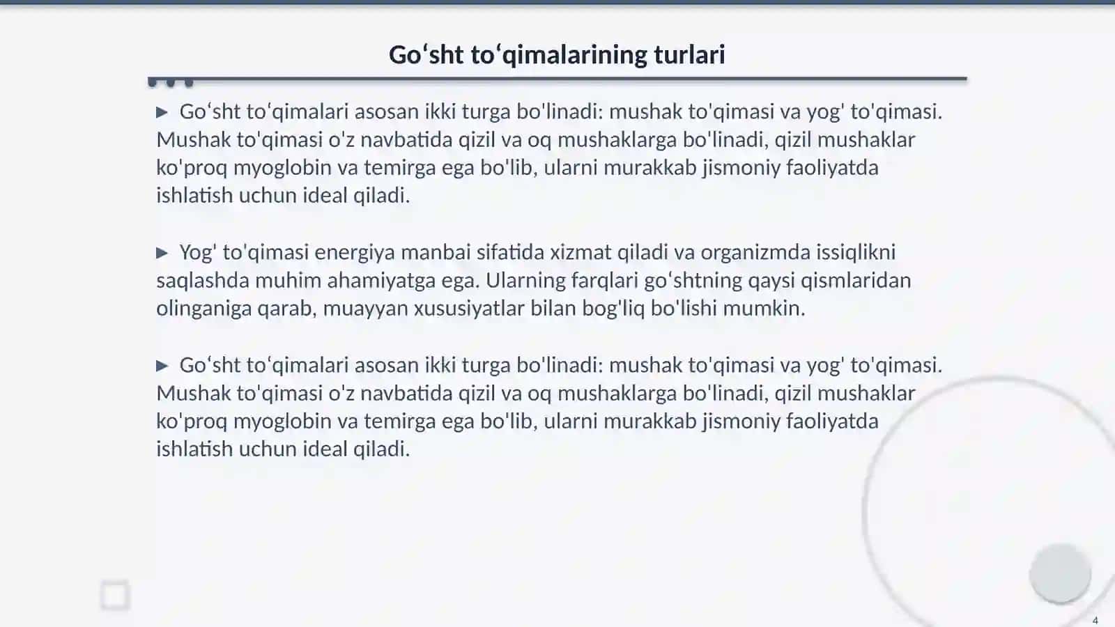 Oziq ovqat texnologiyasi asoslari Avliyoqulov Rasul 4