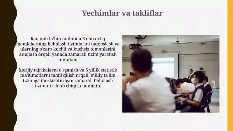Raqamli taʼlim muhitida xorijiy davlatlar baholash tizimini tahlil qilish 4