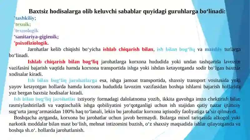 Baxtsiz hodisa va dalolatnoma tuzish 4