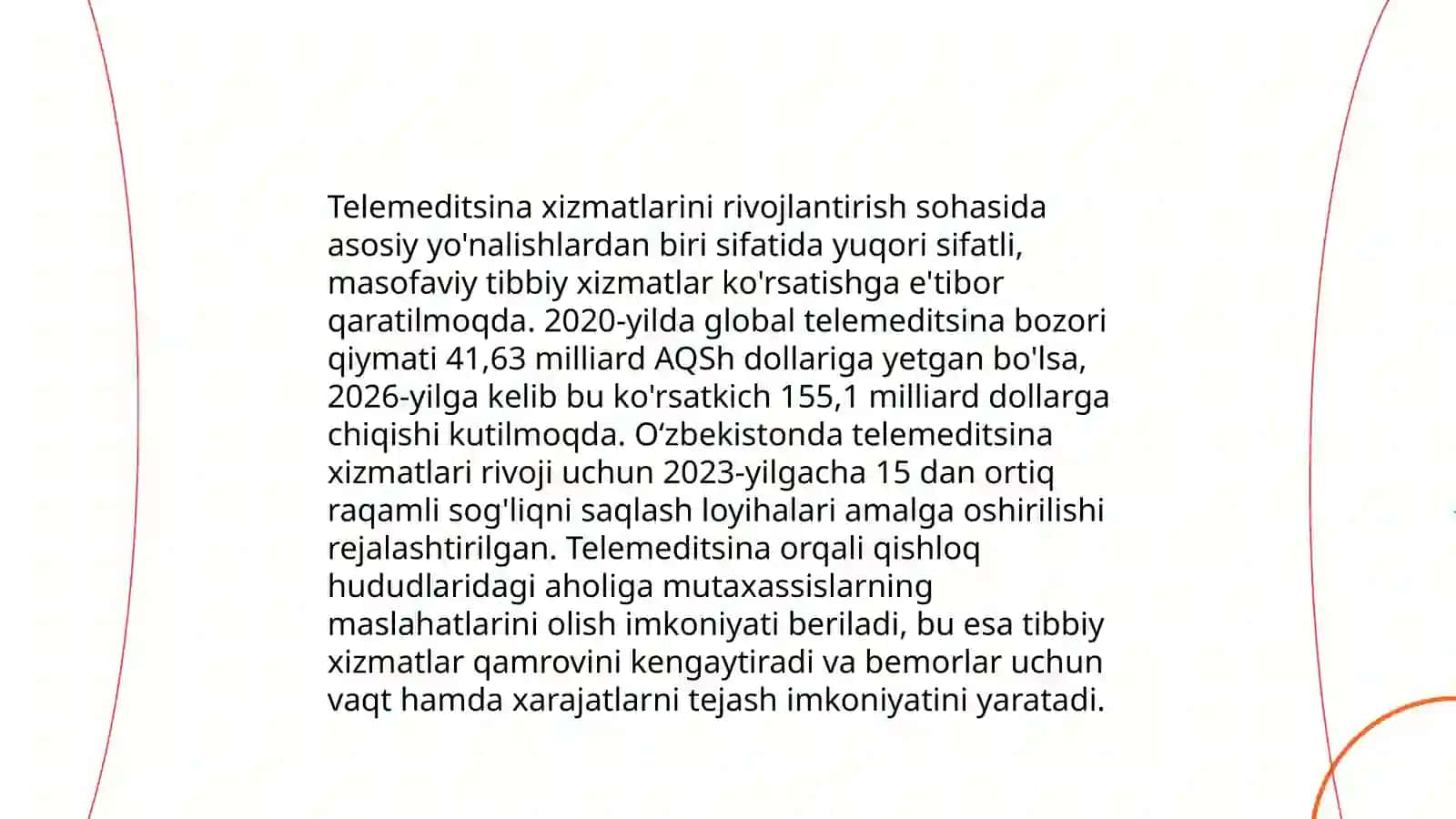 Elektron sog'liqni saqlash tizimini joriy etish 4