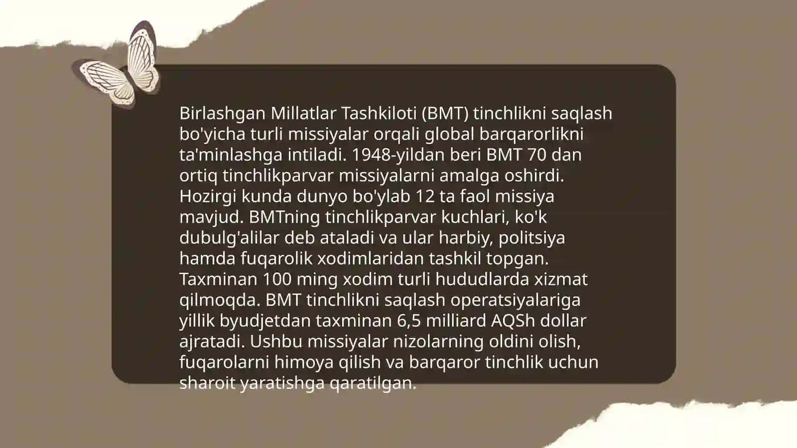 Birlashgan millatlar tashkiloti faoliyati va unga bo’lgan tanqidiy qarashlar tahlili 4
