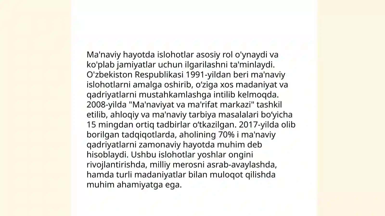 Milliy gʻoyaning yangilanishi 4