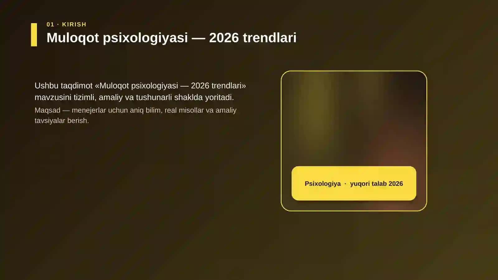 Muloqot psixologiyasi — 2026 trendlari 4