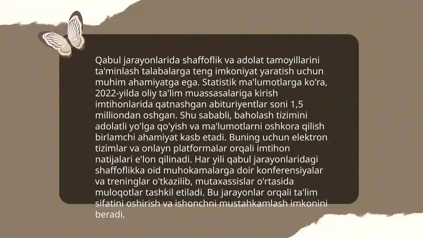 O'zbekistoning eng yangi tarix fanidan tayyorlagan slayd 4