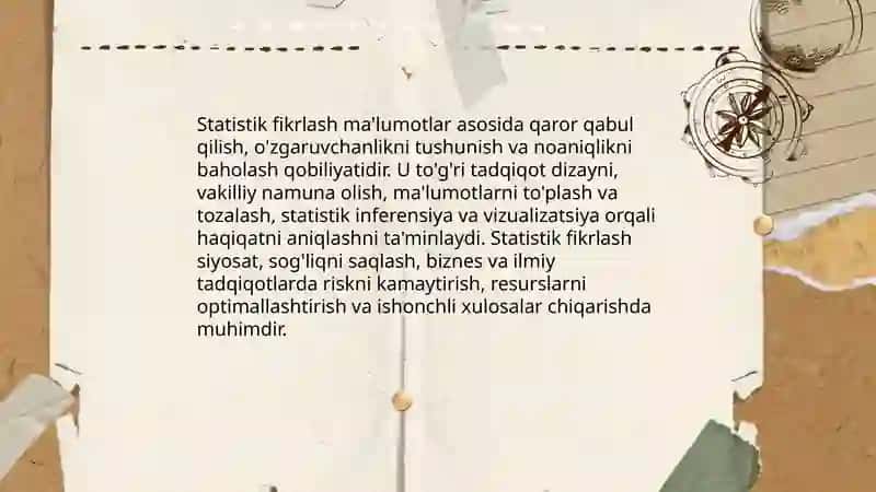 Statistika faniga kirish 4