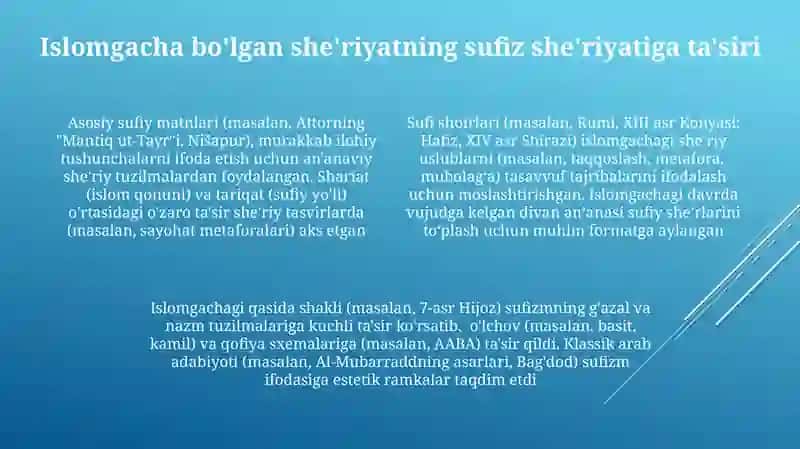 Tasavvuf va mumtoz poetika asoslari 4