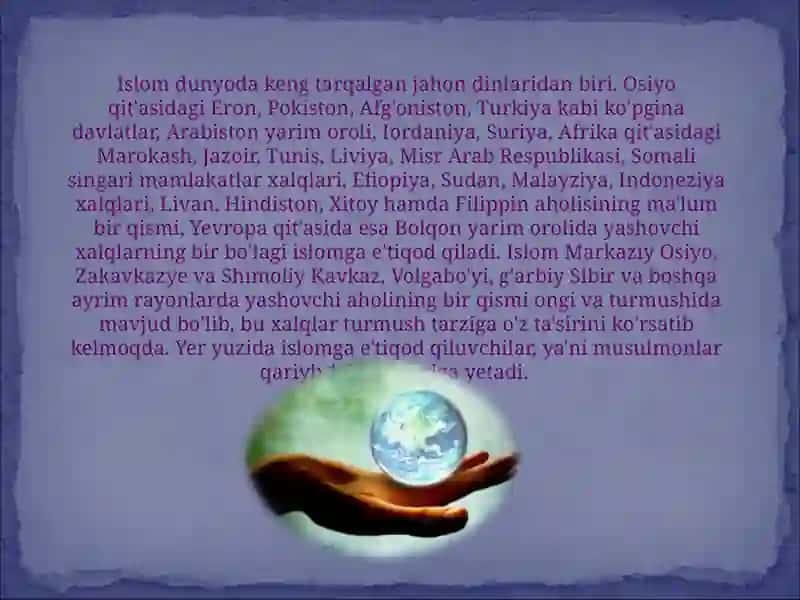 Islomning vujudga kelishi 4