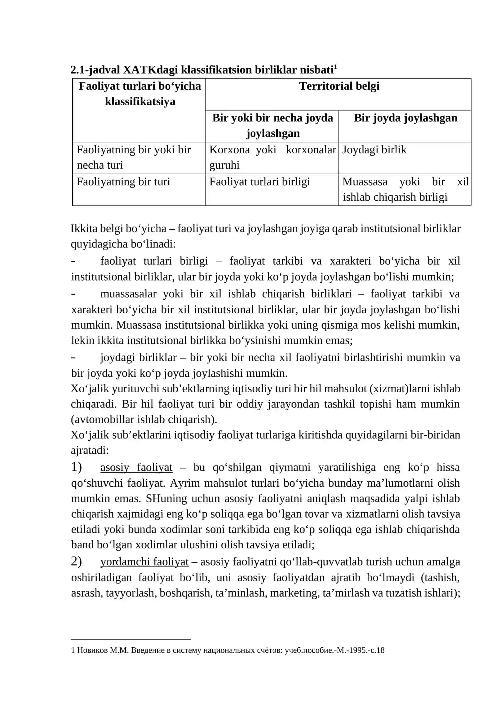 Iqtisodiy faoliyat tushunchasi va kategoriyalari 4