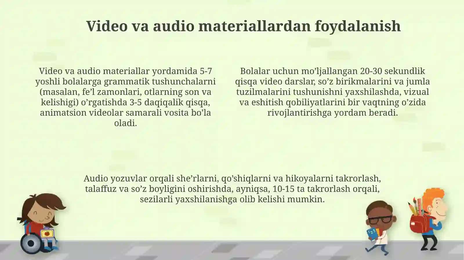 Boshlangʻich sinf grammatika.imlo va nutq oʻstirish darslarida koʻrgazmali qurollardan foydalanish 4