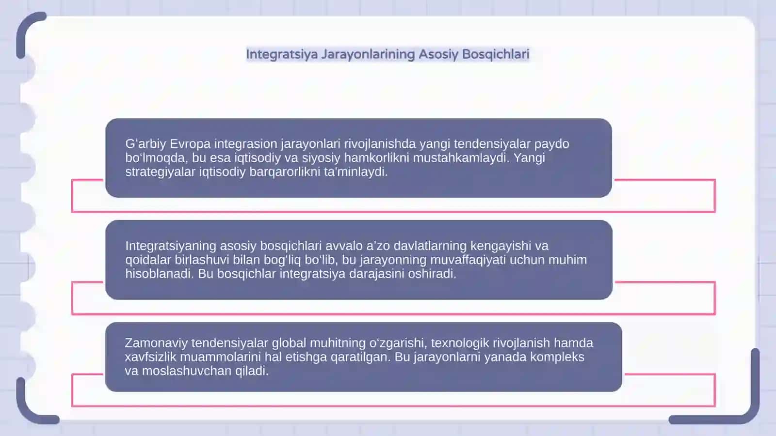 Gʻarbiy Evropa integrasion jarayonlarining zamonaviy tendensiyalari 4