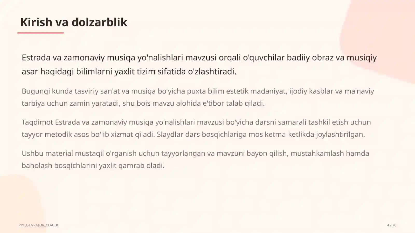 Tasviriy san'at va musiqa (1– 7) 4