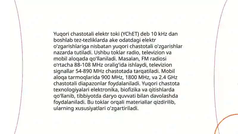 Kontaktsiz yuqori chastotali konduktometriyaning oʻlchash sxemalari 4
