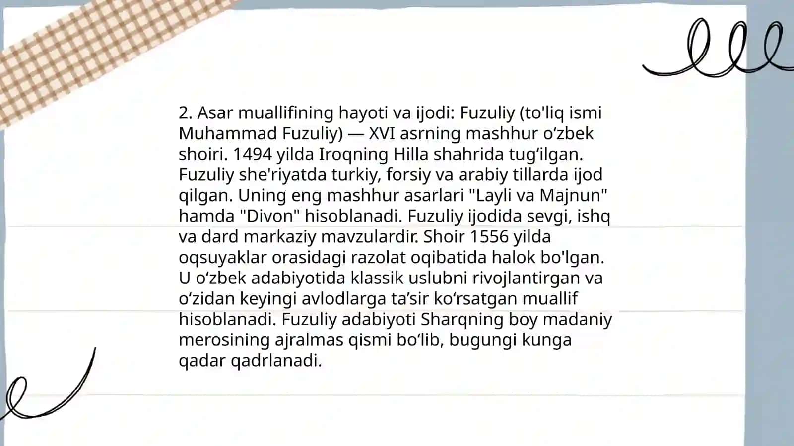 Boqiy Darbadar asari tahlili 4