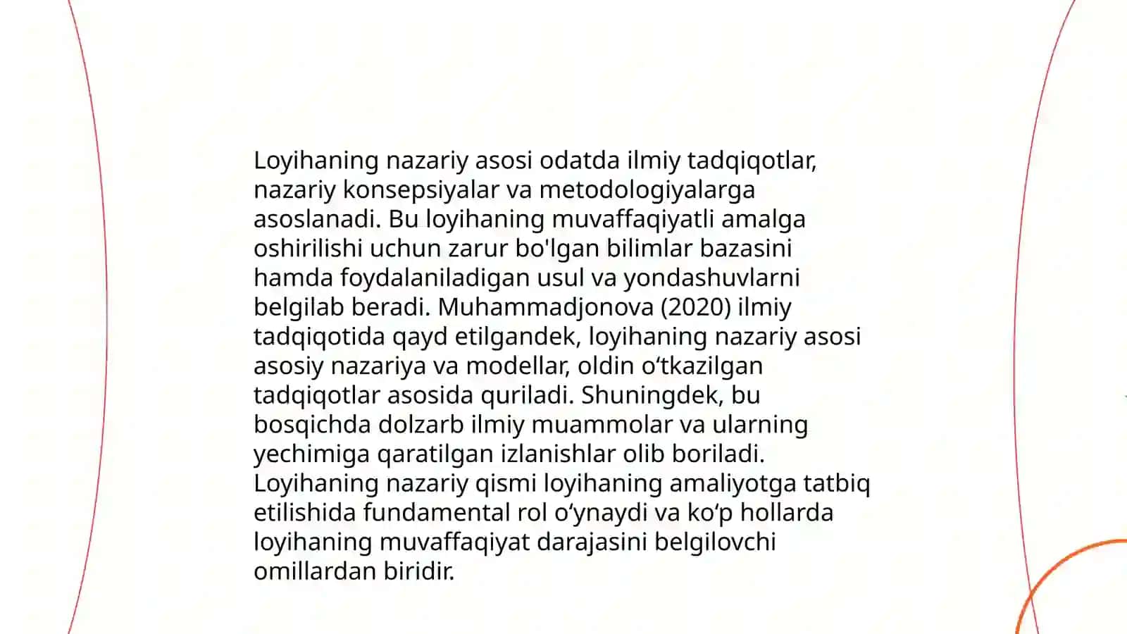 Soha korxonalarini loyihalash asoslari fanidan tayyorlagan taqdimoti 4
