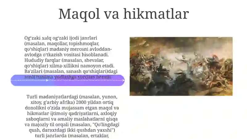 Marosimlar va Tomoshalar Janrlari 4