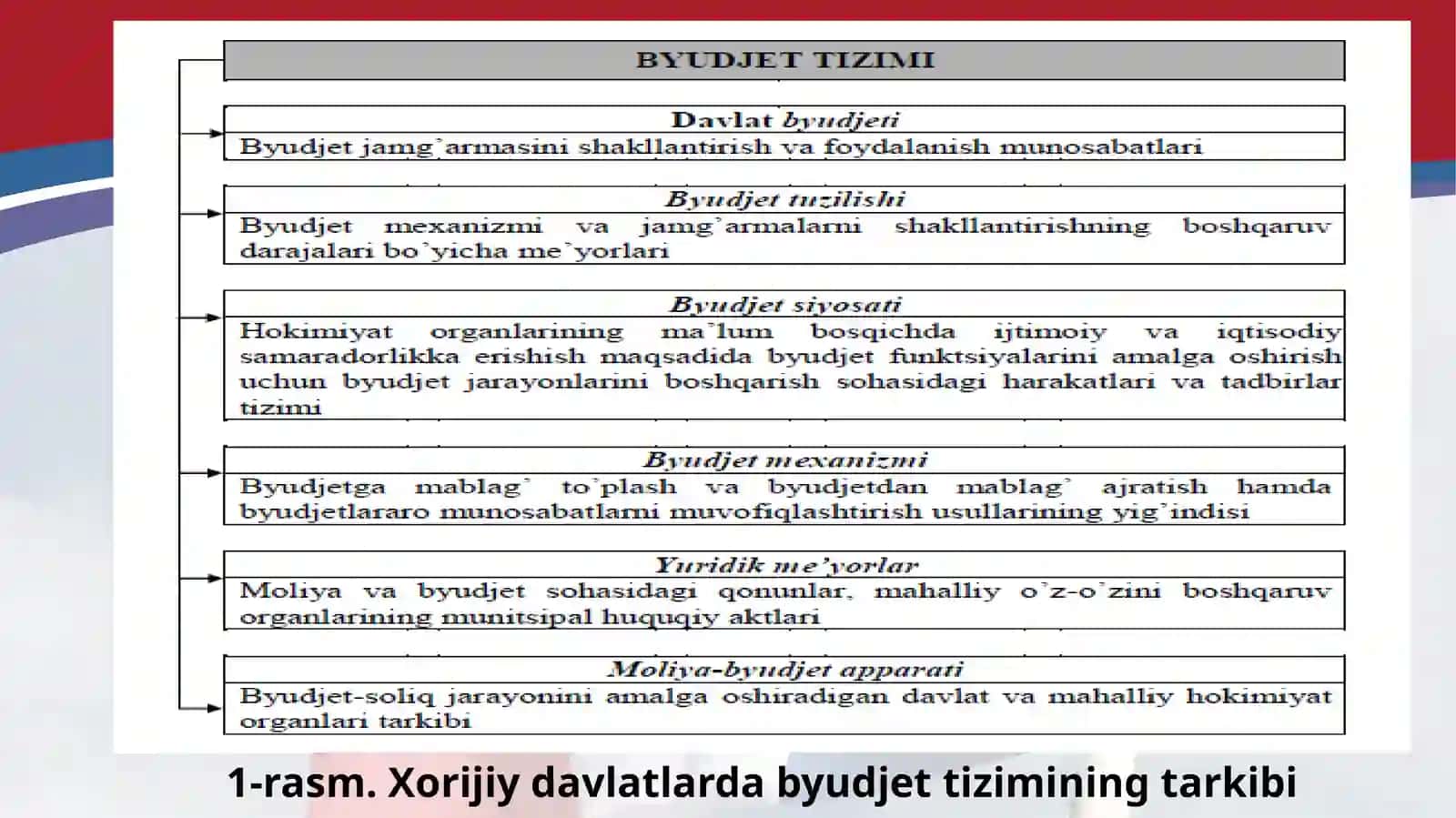 Xorijiy davlatlar byudje tizimi va byudjet jarayoni (Fransiya) 4