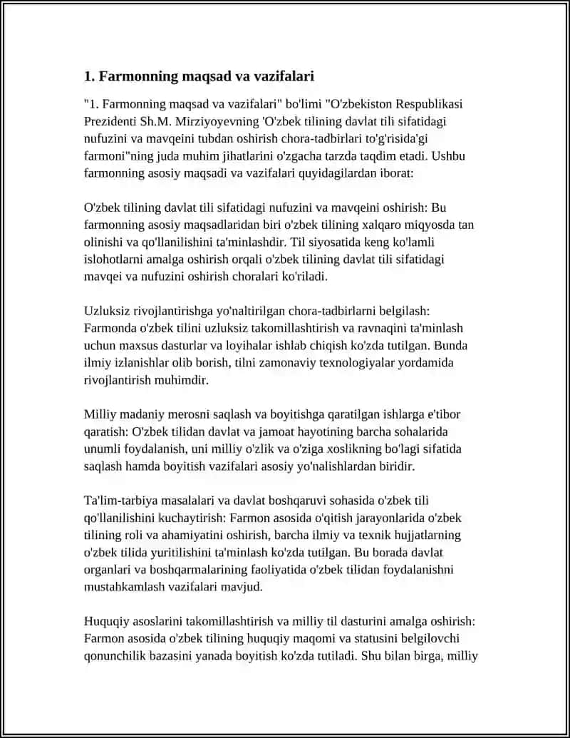 O'zbekiston Respublikasi Prezidenti Farmoni 4