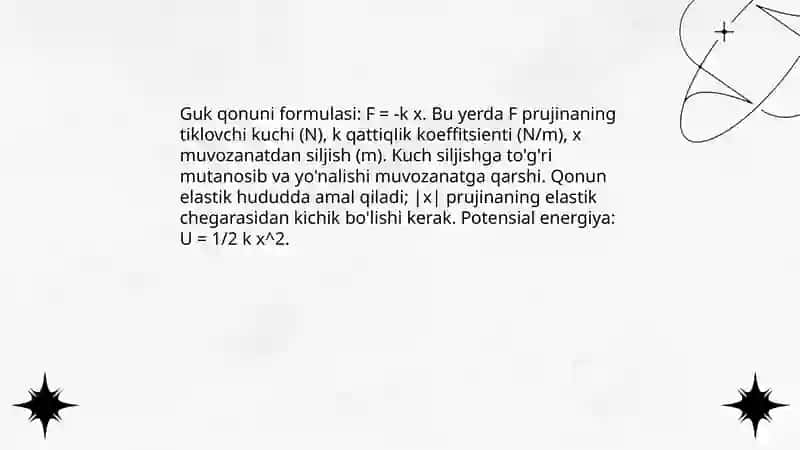 Elastiklik kuchi 4