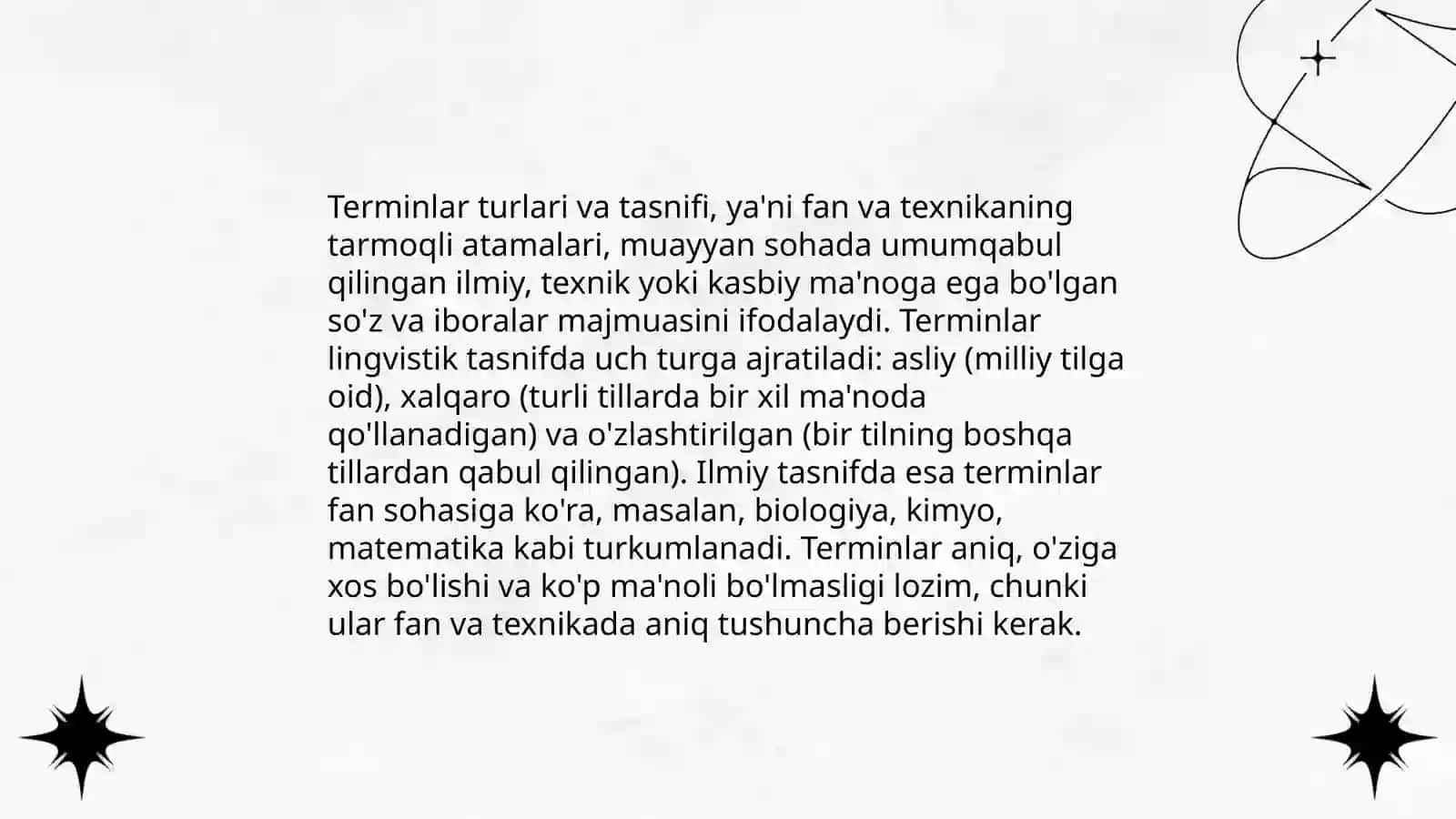 Terminologiya, terminshunoylik, terminografiya 4