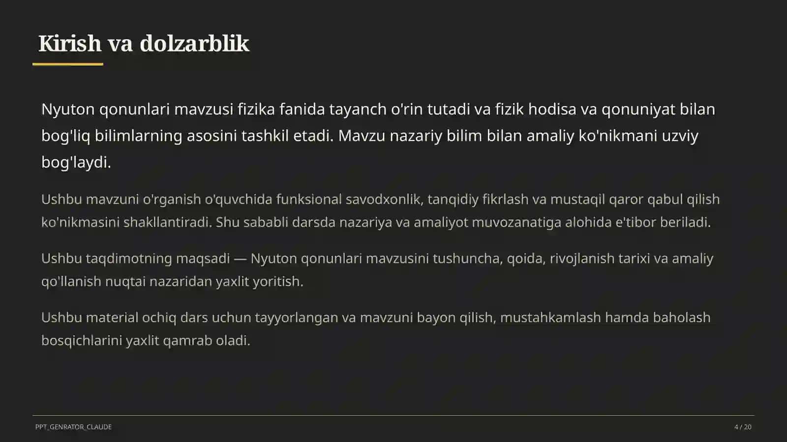 Nyuton qonunlari (9-sinf) 4