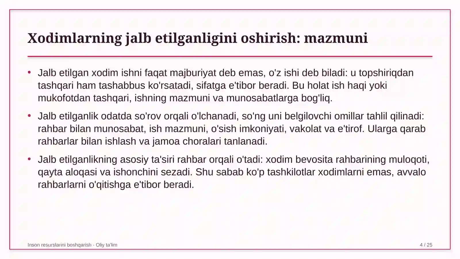 non mahsulotlari korxonalarida xodimlarning jalb etilganligini oshirish 4538 4