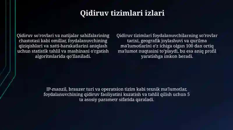 Raqamli izlar va ularning turlari 4