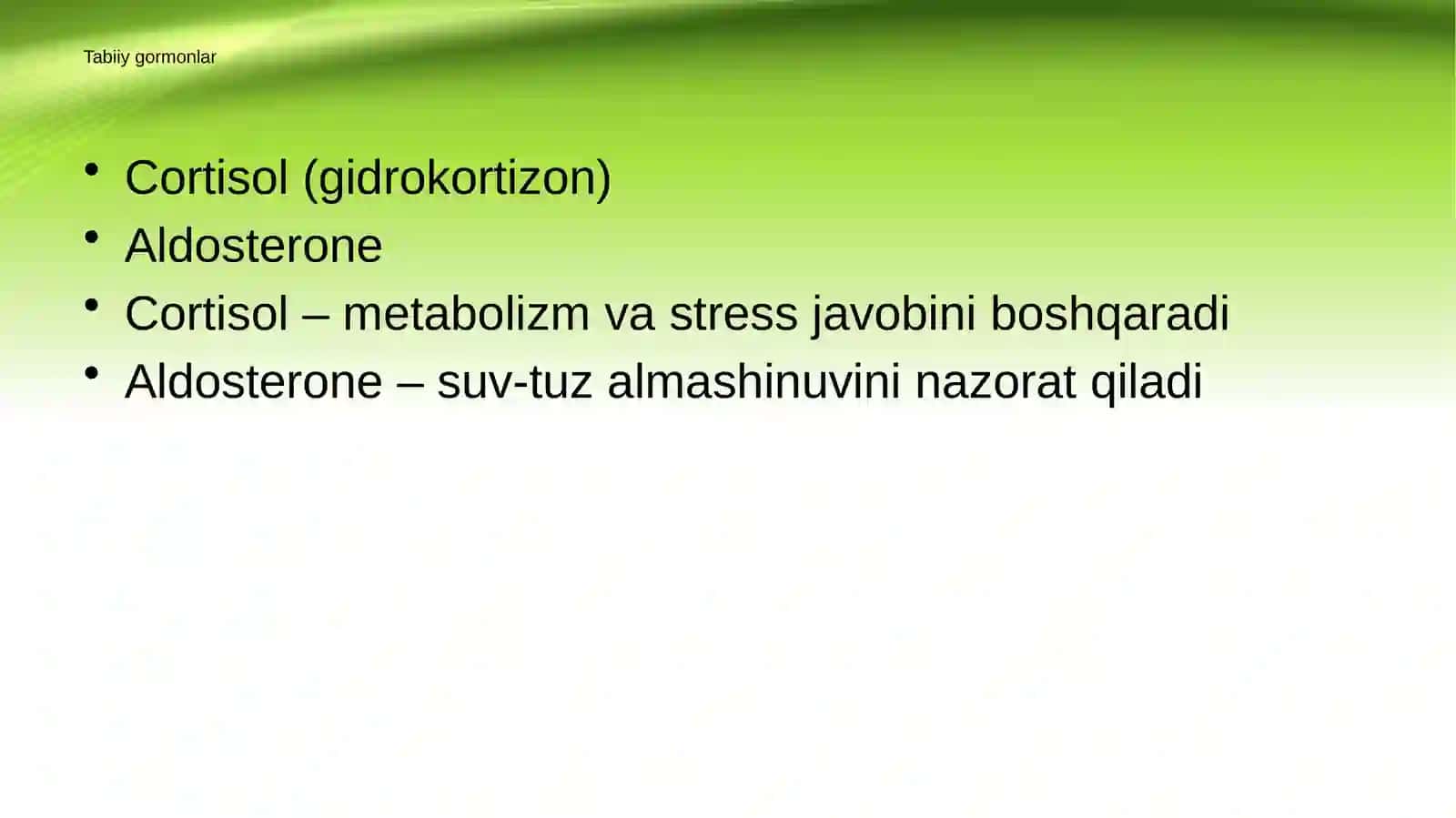 Kortikosteroidlarning klinik farmakologiyasi. Antigistaminguruh preparatlarining klinik farmakologiyasi 4