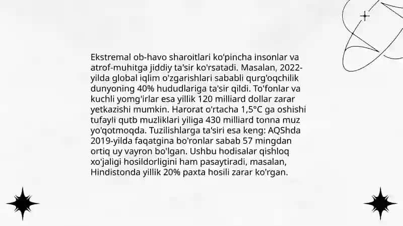 Tabiiy ofatlar haqida zamonaviy tushunchalar 4