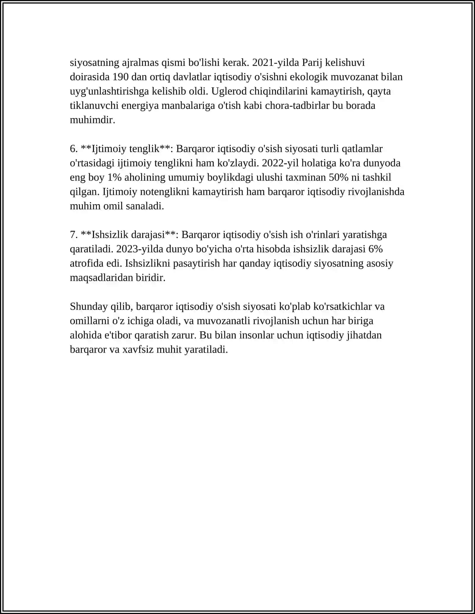 MINTAQAVIY IQTISODIY SIYOSAT 4