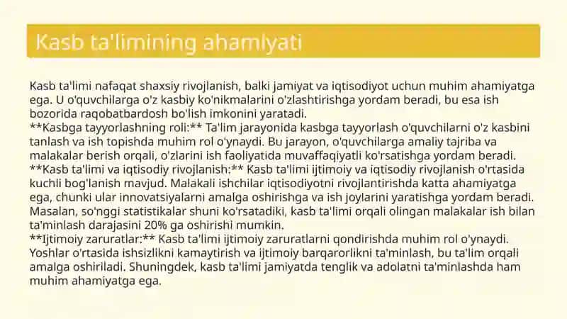 Kasb ta'limi 4
