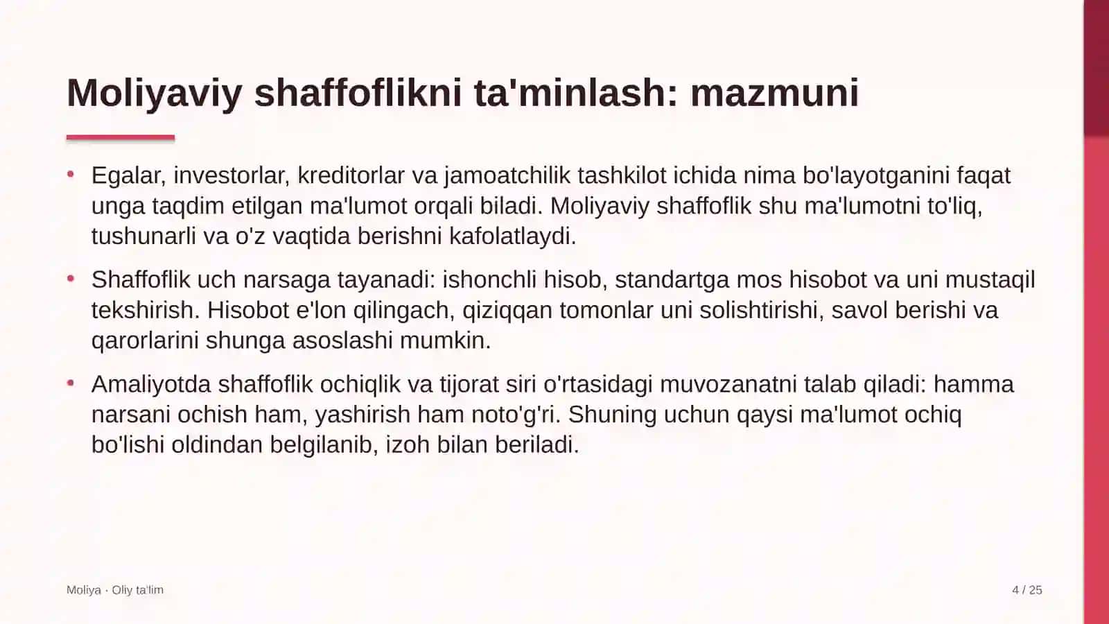 Dublyaj studiyalarida moliyaviy shaffoflikni ta'minlash 4