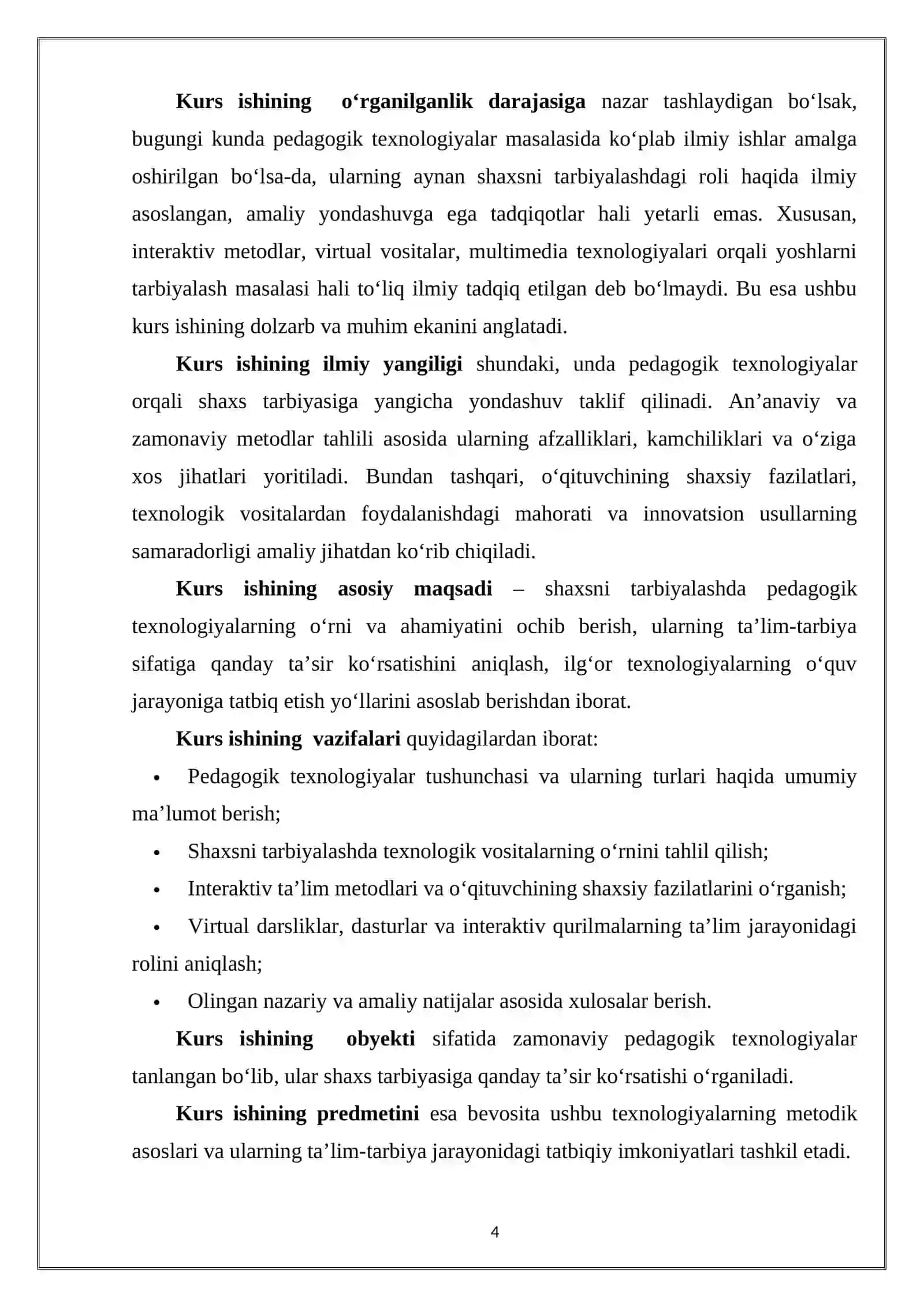 Shaxsni tarbiyalashda pedagogik texnologiyalardan foydalanish 4