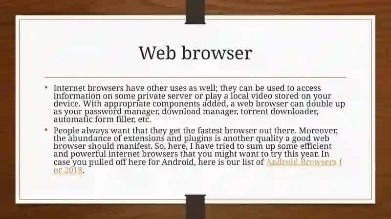 Web browser 4