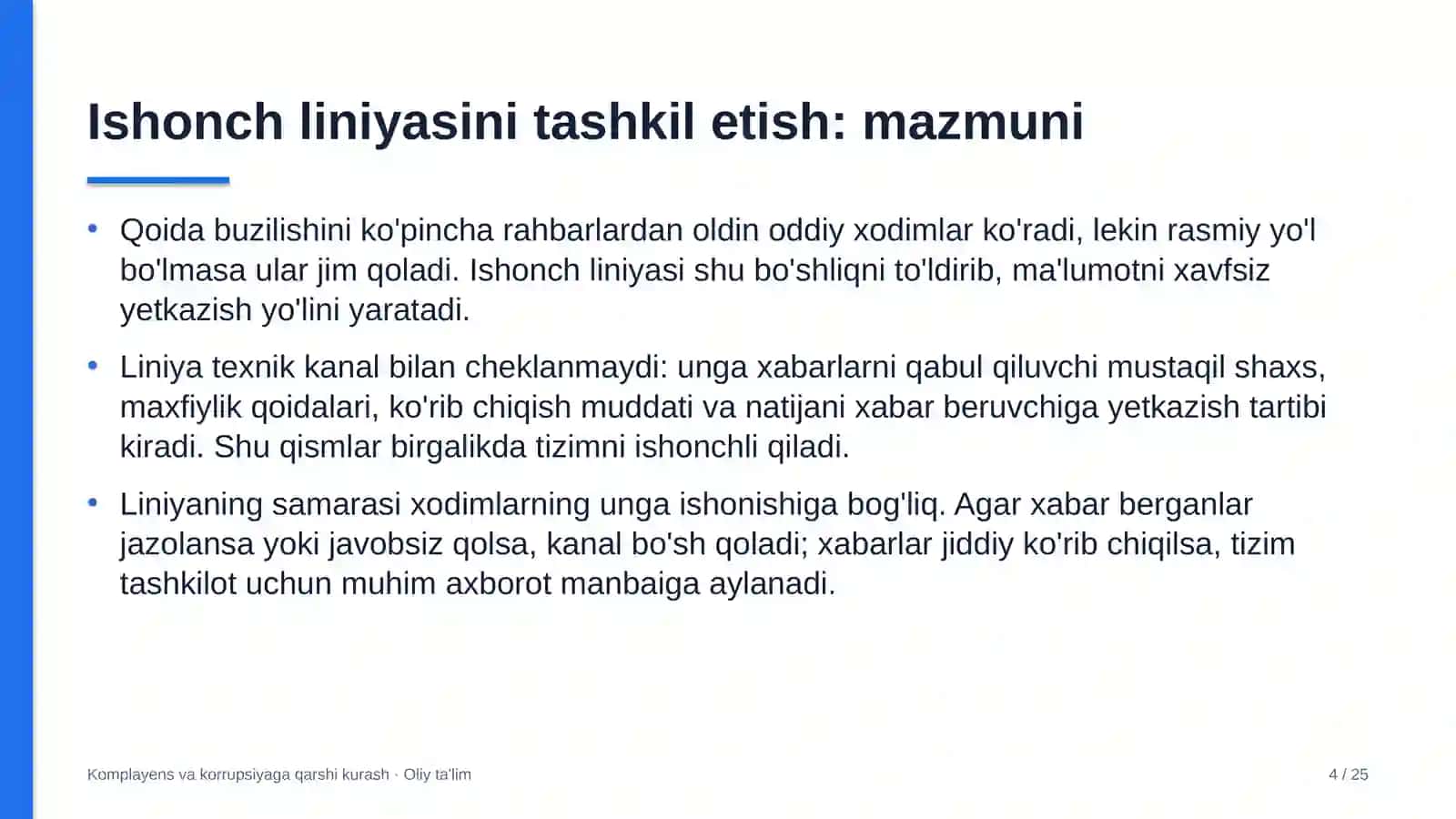 Interfeys dizayni studiyalarida ishonch liniyasini tashkil etish 4