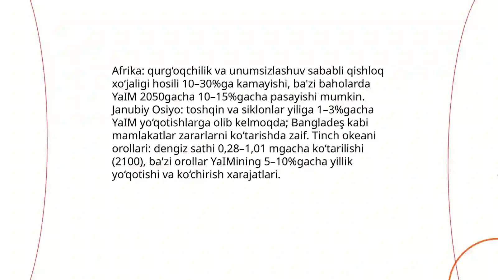 Iqlim ozgarishi kimga qimmatga tushyabdi 4