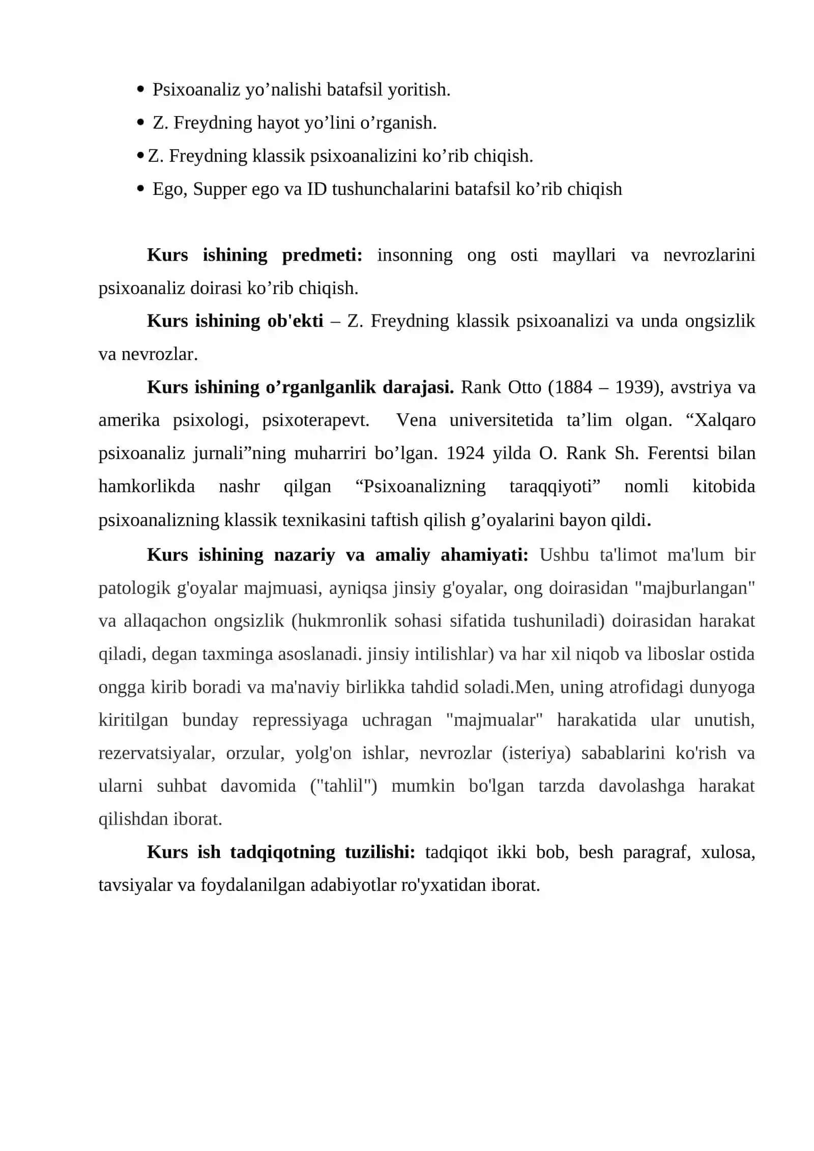 Z.Freydening klassik psixoanalizida psixik rivojlanish 4
