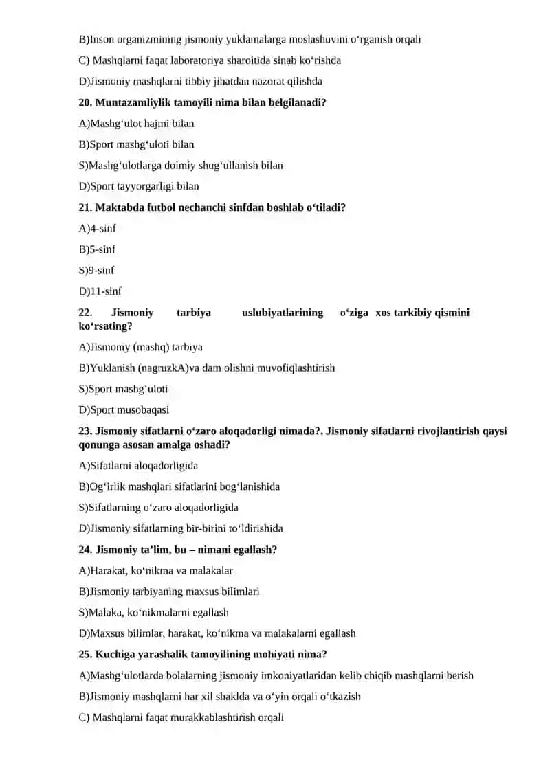 Jismoniy madaniyat nazariyasi va metodikasi 4