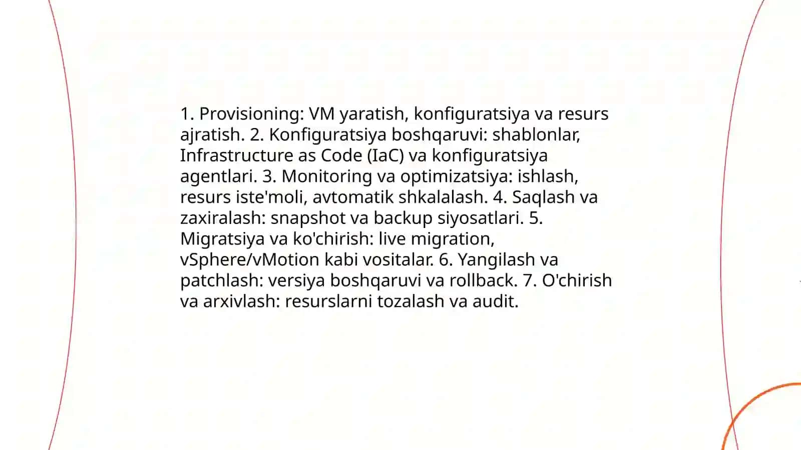 Virtual infratuzilmani boshqarish tizimlari 4
