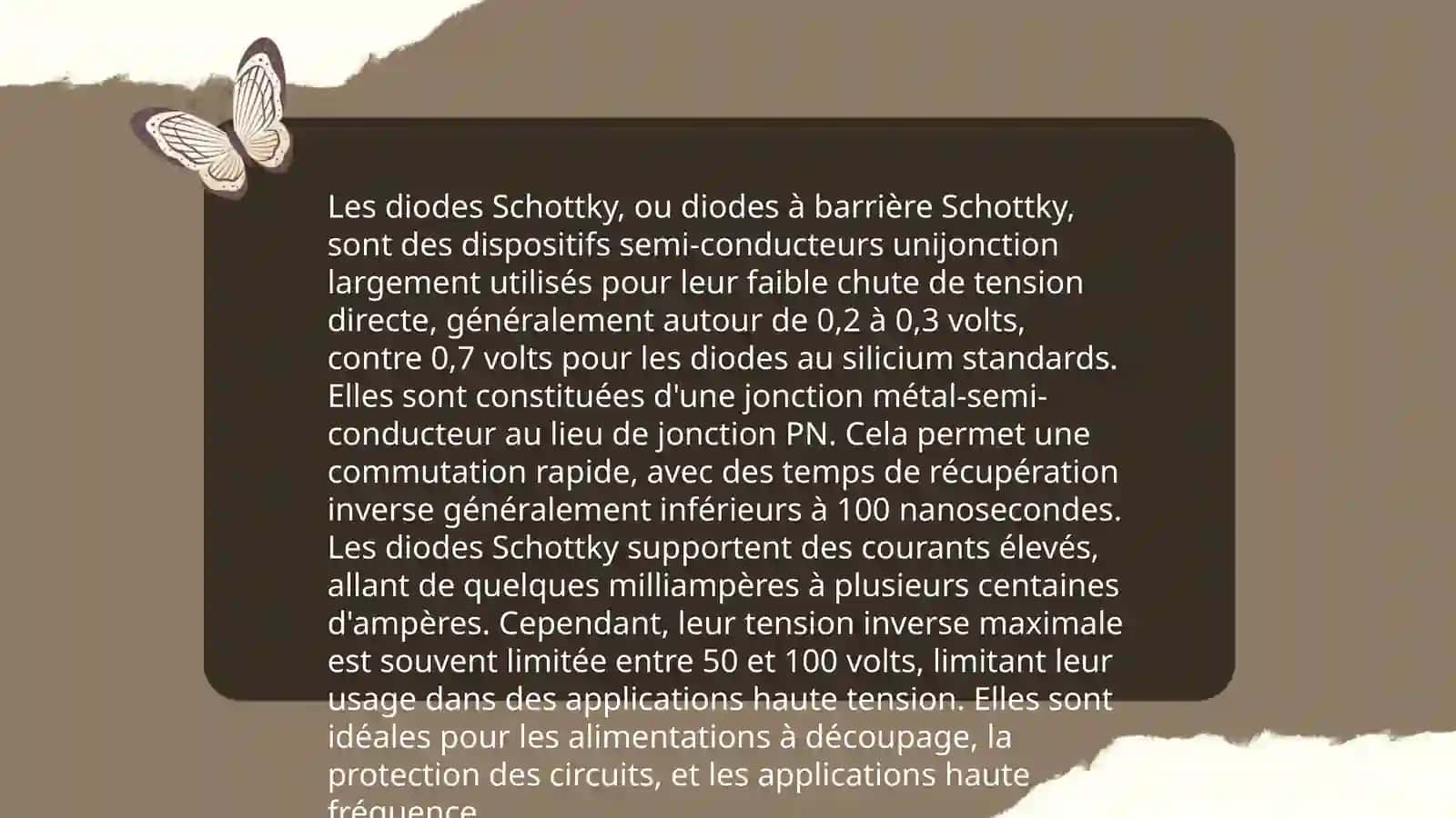 Les diodes spéciale 4