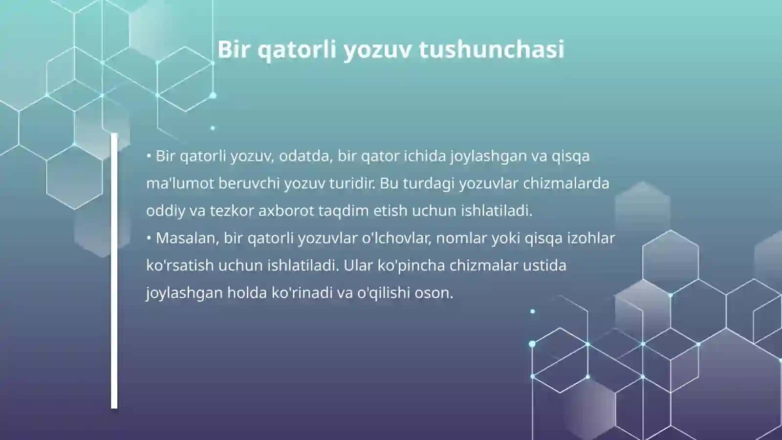 Chizmalarda yozuvlarni chizish va ularni o‘zgartirish 4