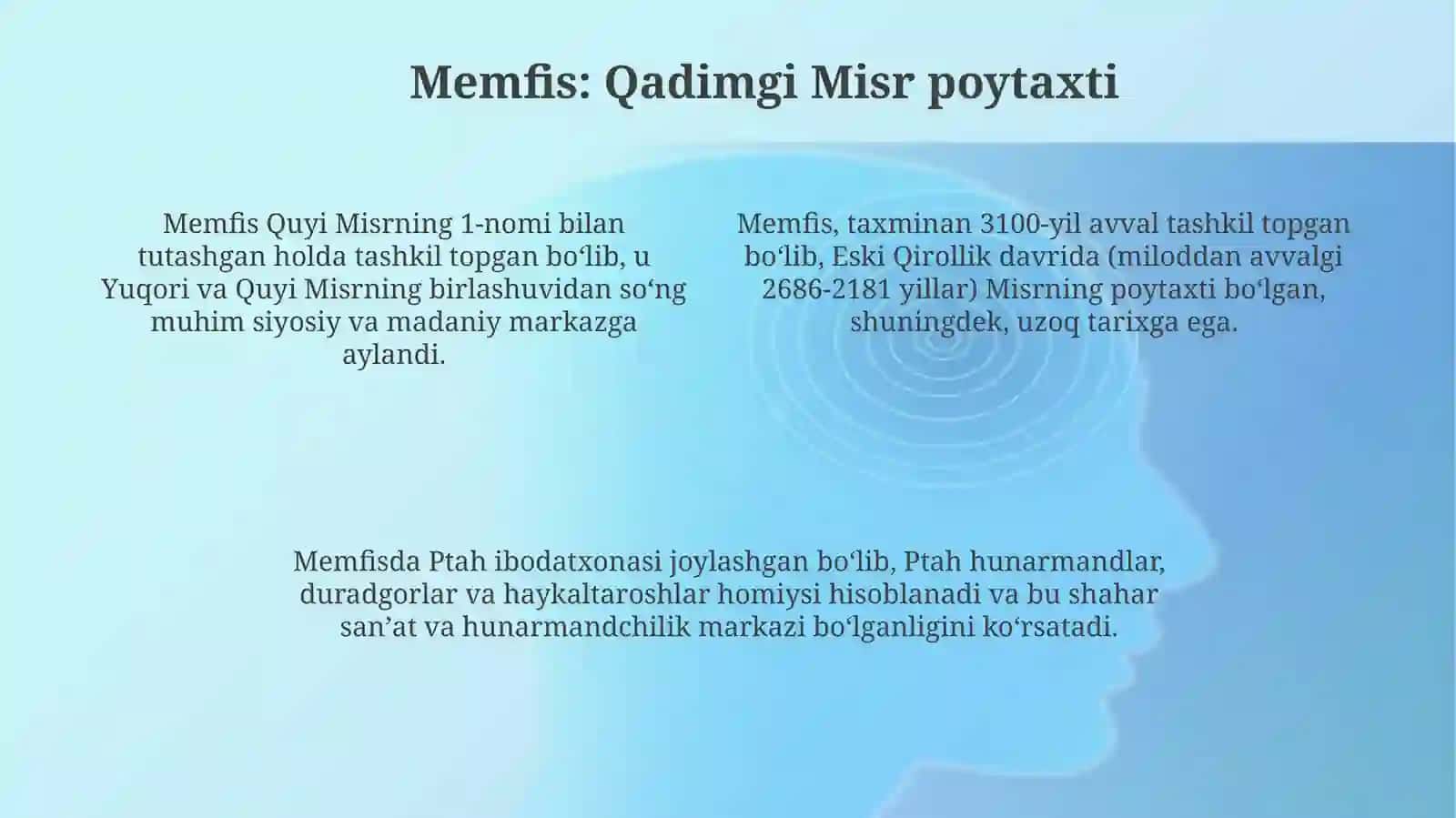 Qadimgi Misr va Ptah 4