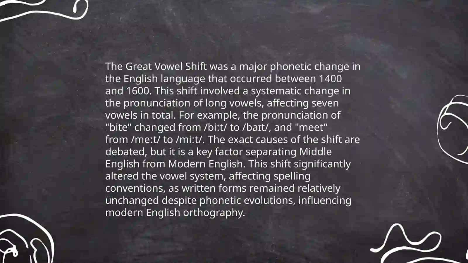 Middle English Language Development 4