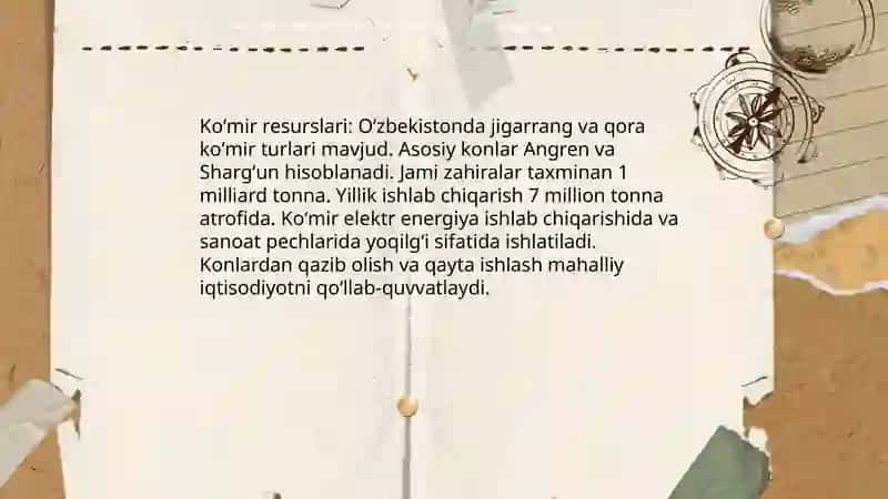 Oʻzbekiston tabiiy resurslari 4