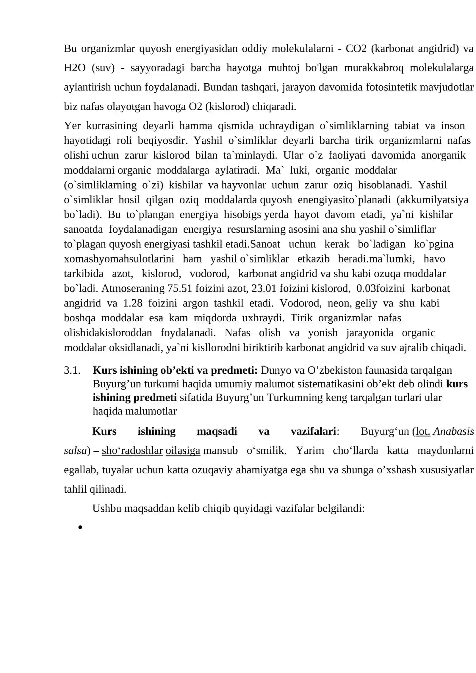 Buyurg’un Anabasis salsa turkumi 4