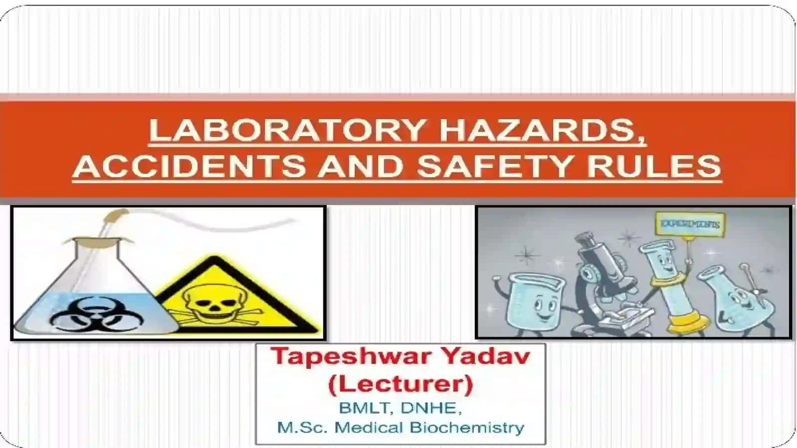 Chemical lab. Lab safety rules 4