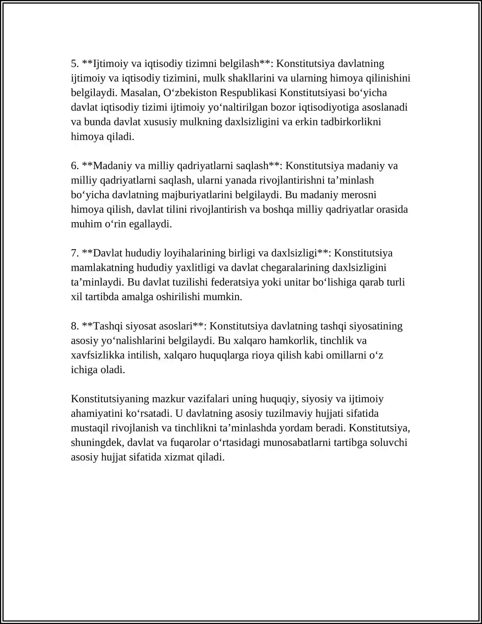 KONSTITUTSIYANING ASOSIY PRINSIPLARI VA FUNKSIYALARI 4