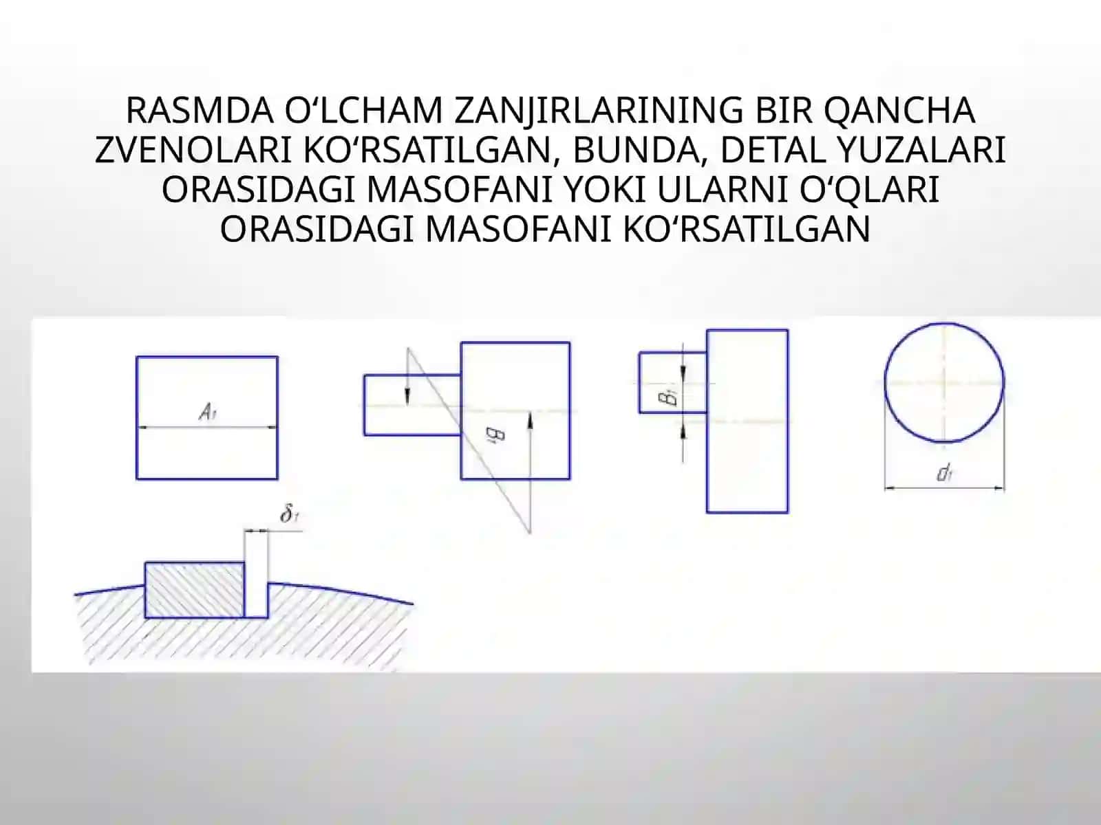 Texnologik o'lchamlarni hisoblash 4